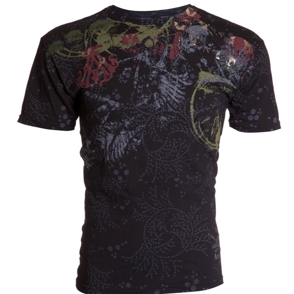 Archaic Affliction Men's T-Shirt BAG OF BONES - Picture 1 of 8